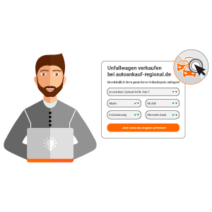 Formular für den Fahrzeugankauf ausfüllen