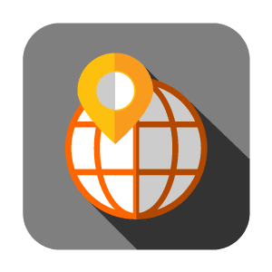 Pointer auf der Karte zur Auto-Abholung