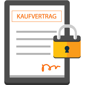 Sicheres Autoankaufs Vertragsbeispiel